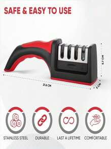Whetstone Kitchen Knife Sharpening Tool Pocket Knives Chef Knives - 黑色 - 查看 2