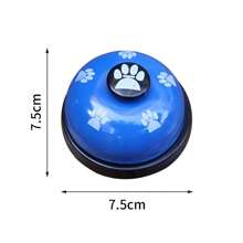 Cat & Dog Training Bell, Pet Paw Print Doorbell, Teddy Puppy Feeding Bell, Dog Interactive Toys Foot-Operated Bells - Multicolor - View 15