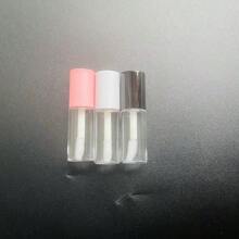 2pcs/Set 3ml Portable Empty Clear Mini Lip Gloss Tube Refillable Lip Balm Gloss Lipstick Containers For Women DIY Makeup Bottles