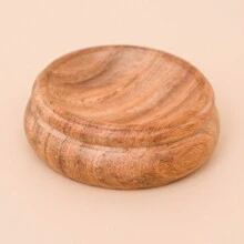 1 Stück vintage einfacher Holzsockel für Kristallkugel - modischer Heimdekoration Glaskugel Kristallkugel Ständer, Heimdekoration, Raumdekoration