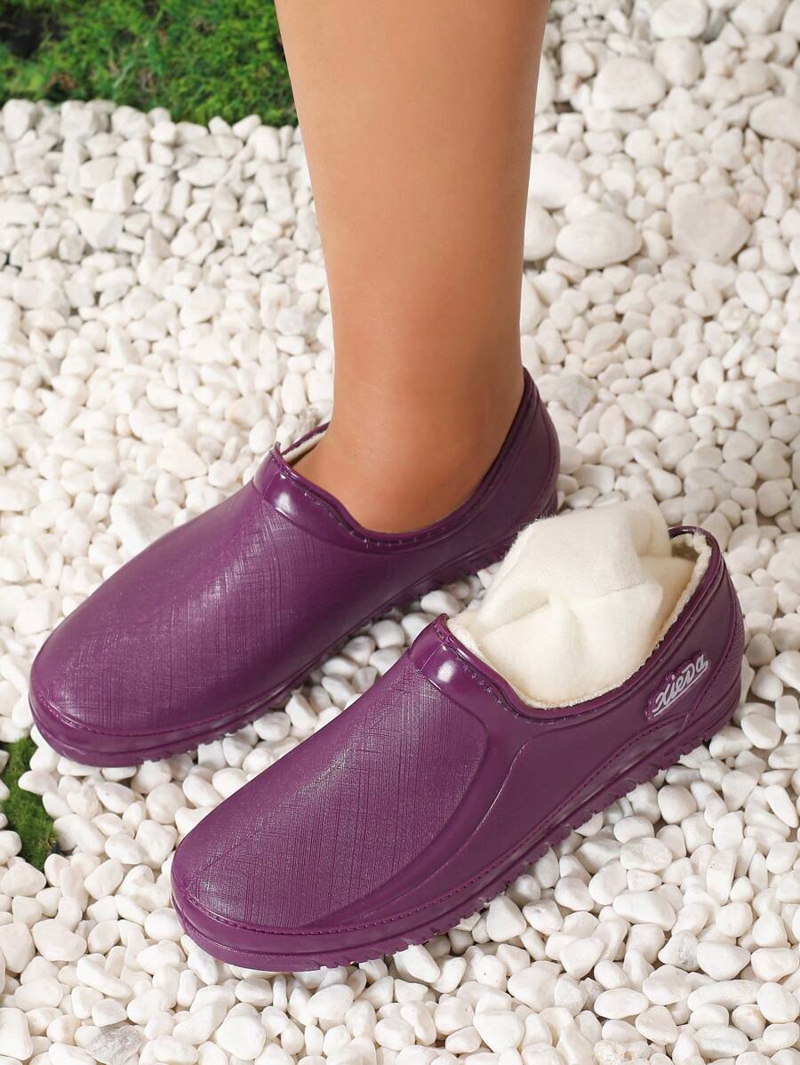 slip on rain boots womens