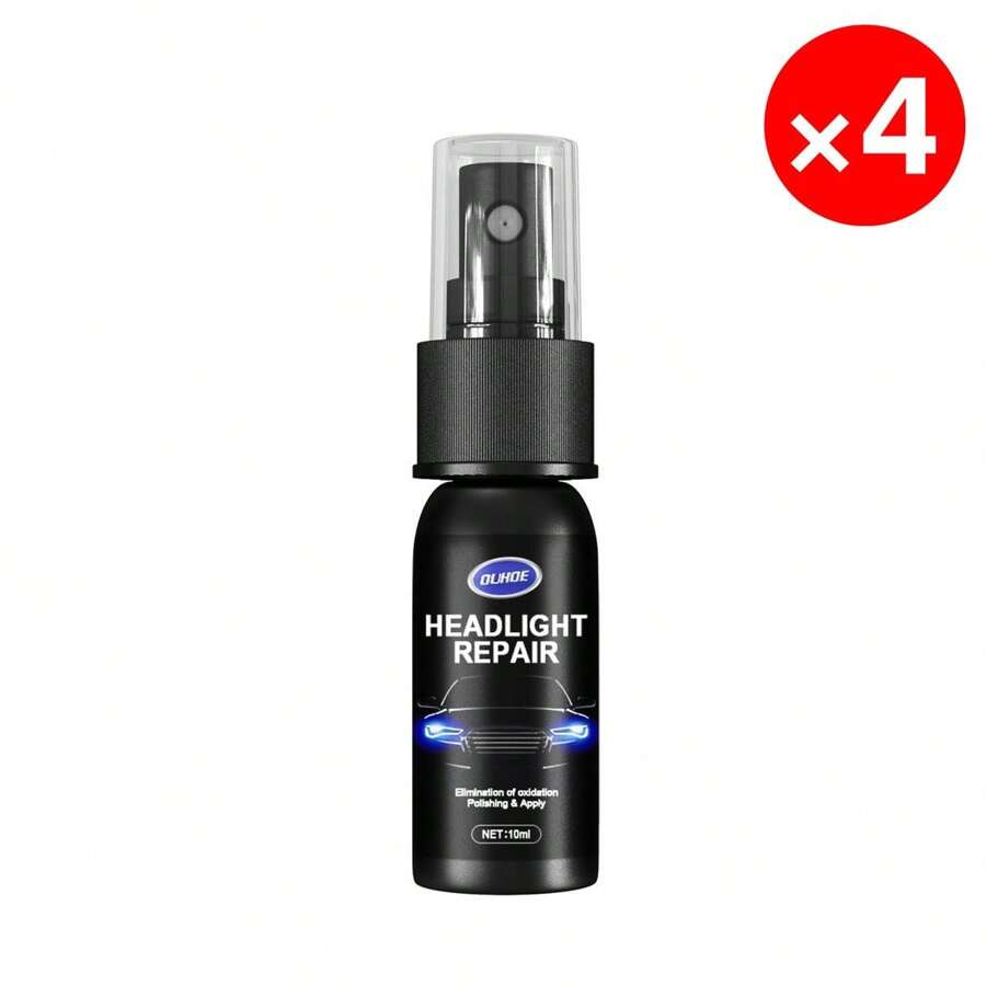 4 Pcs OUHOE Car Headlight Repair Spray, Headlight Scratch Polishing And Restoration(50ml) - 4 pcs - View 1