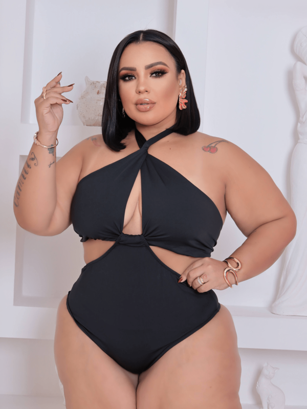 Maior plus size praia de banho verão 2025