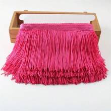 15厘米宽流苏花边 DIY流苏连衣裙装饰花边缝纫流苏配件装饰工艺品丝绸