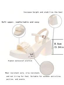 2026 New Lightweight Thick-Soled Ruched Fashion High Heel Sandals, Mesh Upper Soft Material, Lightweight Fashionable High Heel Increase Height Sandals, All Season Plus Size Women High Heel Sandals, Comfortable Beautiful Sexy Low Price Shoes, Women Sandals High Heels Platform Design Gold Buckle