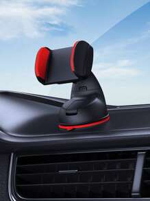 1pc Car Navigation Dashboard Mount, Single Suction Cup Car Phone Holder, 360 Degree Rotating Windshield/Dashboard Mobile Phone Stand Compatible With IPhone, Android Phone, Gift For Birthday, Family, Friends Car Accessories - Multicolor - View 12