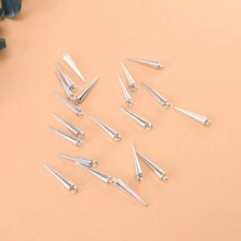 20 Stücke/Set DIY Anhänger mit Modisch Zinklegierung, geometrisch Für Frauen Für DIY Schmuckherstellung