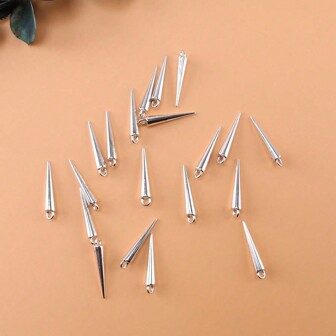 20 pezzi/set Pendente DIY alla moda lega di zinco geometrico per donne per creazione di gioielli DIY