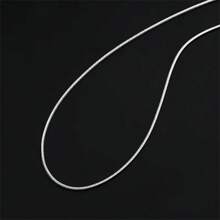 Naszyjnik Punk Hip Hop 2MM z łańcuszkiem wężowym ze srebra 925, męski, damski, modowy, imprezowy, ślubny, biżuteria, prezent