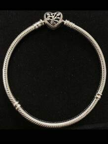 1 pièce Accessoire de mode haut de gamme en cristal pour femmes pour faire soi-même un bracelet de charme. La base convient pour un port quotidien et est un cadeau parfait pour les fêtes et anniversaires.