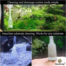 1pc PP Material Aquarium Sand Cleaning Vacuum Pump, Fish Tank Water Change Tool, Cleaning Kit With Suction Cleaning And Water Change Tools