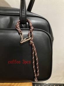 Colorful Braided Rope Creative Bag Charm Couple Bracelet Anklet Bag Accessories Multipurpose DIY Nylon Cord Fashion Car Keychain For Young Men Women College Students Christmas Gifts Gift Thanksgiving