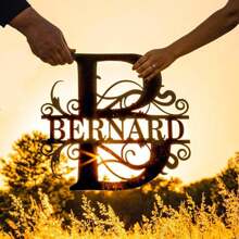 Custom Metal Signs , Metal Name Sign, Split Letter Monogram,Last Name Sign, Family Name Sign ,Personalized Wedding Gift ,Outdoor Meta,Art , Meta,Housewarming Gift, Ornamental,Reusable,Multi-Functional,Exquisite,Stylish,Cute,Adorable,High-Quality,Colorful,Cartoon,Custom,Personalized,Unique,Ideal Gifts For Him,Ideal Gifts For Her,Her,Boyfriend,Girlfriend,Dad,Mom,Family,Friends,Son,Daughter,School Students,Workers,Kids,Office,Tea Room,School,Home Birthday Graduation,Home Refresh,Warm Ambience,Home & Living,Customized Crafts,Festive Calendar