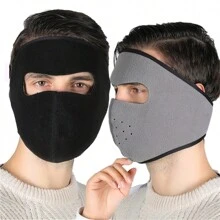 2-częściowa maska na twarz na zimę, polarowa maska narciarska, pełna maska na twarz na zimną pogodę, maska wiatroszczelna na zewnątrz