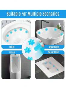 3 件装马桶清洁剂 | 清新花香凝胶密封 | 带有清新空气香味，去除水垢和污渍 | 除臭清洁 - 彩色 - 查看 9