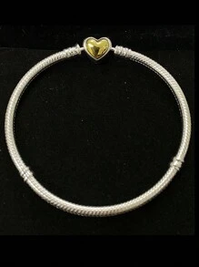 1 pièce Accessoire de mode haut de gamme en cristal pour femmes pour faire soi-même un bracelet de charme. La base convient pour un port quotidien et est un cadeau parfait pour les fêtes et anniversaires.