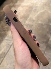 1pc Personalized 3D Heart Precise Camera Cut-Out Thick & Sturdy Anti-Drop TPU Soft Phone Case, Customizable Name & Letter Design, Minimalist Phone Protective Cover, Compatible With IPhone 16 15 14 Pro Max 13 12 11 Plus, Gift For Valentine's Day, Birthday, Holiday, Women, Etsy/ Customized Product, Anniversary, Wedding, Mother's Day (Foil Stamping)