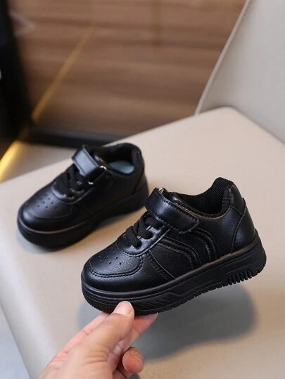 1 Pair Kids Toddler Low-Top Breathable Sneakers, Non-Slip Casual Flat Shoes, Versatile Sports Shoes For Boys And Girls