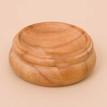 1 Stück vintage einfacher Holzsockel für Kristallkugel - modischer Heimdekoration Glaskugel Kristallkugel Ständer, Heimdekoration, Raumdekoration