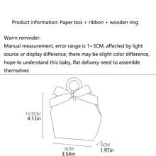 10件DIY糖果礼盒，婚礼糖果包装盒，节日礼品包装盒