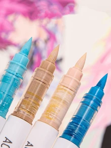 languo 9/96/126/196/240 Colors Acrylic Paint Markers, Multi-Color Options, Water-Based Acrylic Markers With Soft Brush Tips, Suitable For Fabric, Canvas, Rock, Glass, Wood, Paper, DIY Crafts, School & Art Supplies - Multicolor - View 10