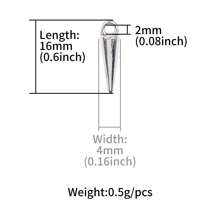 20 Stücke/Set DIY Anhänger mit Modisch Zinklegierung, geometrisch Für Frauen Für DIY Schmuckherstellung