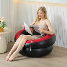 Adult Inflatable Chair, Inflatable Lounge Chair, Inflatable Bean Bag Chair, Foldable Portable Living Room Inflatable Chair - Multicolor - View 4