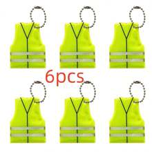24pcs Luminous Football Pendant Keychain Reflective Keyring For Sports Enthusiasts, Suitable As Bag Pendant Or Key Holder For Men And Women Car Accessories Bag Charm Backpack For School
