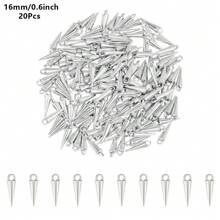 20 Stücke/Set DIY Anhänger mit Modisch Zinklegierung, geometrisch Für Frauen Für DIY Schmuckherstellung