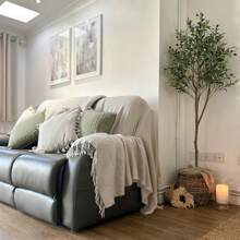 Piorlado Realistic Artificial Olive Tree, Lifelike Artificial Olive Plant For Home, Office, Garden Decoration - 180cm - View 8