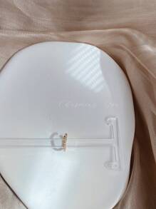 Hot 1 Pc Helix Cartilagem Conch Falso Piercing Jóias Ajustável Cz Ear Cuff Brinco Bijuteria