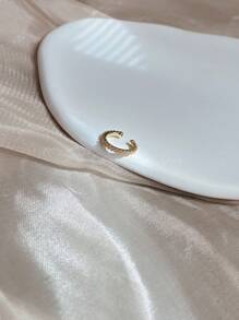 Hot 1 Pc Helix Cartilagem Conch Falso Piercing Jóias Ajustável Cz Ear Cuff Brinco Bijuteria