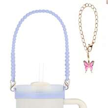 1/2 pièces Porte-bouteille d'eau avec sangle, convient aux bouteilles de 8 oz à 40 oz, sangle pour bouteille d'eau, compatible avec les accessoires de la tasse (tous les produits n'incluent pas les tasses d'eau)