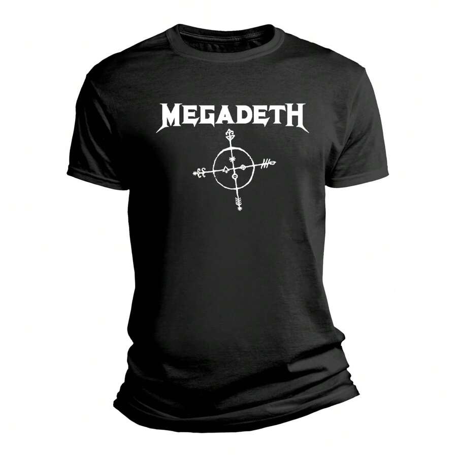 Playera Megadeth Banda Rock Metal - Negro - Ver 1