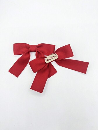 2 piezas de Clips para el pelo con moño para mascotas, Lindos clips para gatos y perros, Accesorios para el cabello