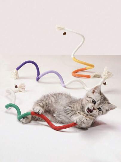 3 pièces Jouets à mâcher en corde pour chats, Noël, soins dentaires, jouets en corde de sisal, broyage des dents, nettoyage, durable, jouet à chat, auto-divertissement, soulagement du stress, sommeil paisible la nuit