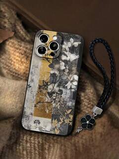 Autumn 1pc Precision Pierced Edged Painting Decorated Thickened Anti Drop Phone Case With Handmade Woven Strap Compatible With Iphone 16 IPhone 16 Pro IPhone 16 Plus IPhone 16 Pro Max IPhone 15 Pro Max IPhone 13 P14 P11 Soft Case P12 Anti Drop XS XR 7 8P 7 8GES2 A50 A12 A32 A52 A72 A51 A21S A13 A14 S22 Ultra S23 A33 A53 S20 FE Redmi 11 12 Pro 12 12X Note 11 9A 9C Polox 3 NFC Redmi 10 Redmi 9 Note 9 12C Note 11 Pro Redmi 10C Note 8 Pro Phone Case p 48767726