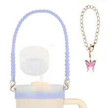 1/2 pièces Porte-bouteille d'eau avec sangle, convient aux bouteilles de 8 oz à 40 oz, sangle pour bouteille d'eau, compatible avec les accessoires de la tasse (tous les produits n'incluent pas les tasses d'eau)