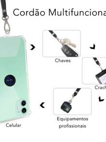 Nylon Cell Phone Strap, Cell Phone Lanyard - Nhiều màu - Xem 4