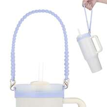 1/2 pièces Porte-bouteille d'eau avec sangle, convient aux bouteilles de 8 oz à 40 oz, sangle pour bouteille d'eau, compatible avec les accessoires de la tasse (tous les produits n'incluent pas les tasses d'eau)