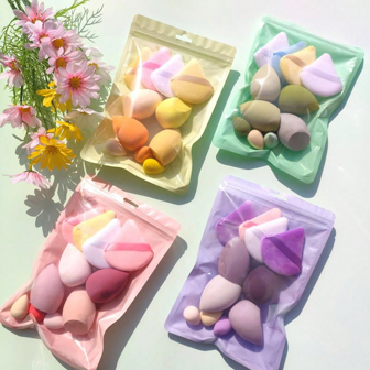 7/11pcs Value Pack High Quality Material Large & Small Makeup Sponge Makeup Sponge