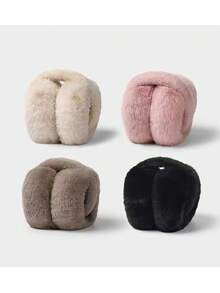 New Lovely Winter Warm Cat Ear Warmers Glitter Ears Plush Earmuffs For Women Playful Girls Ear Muffs Cold Protection Warm Hot - Multicolor - View 4