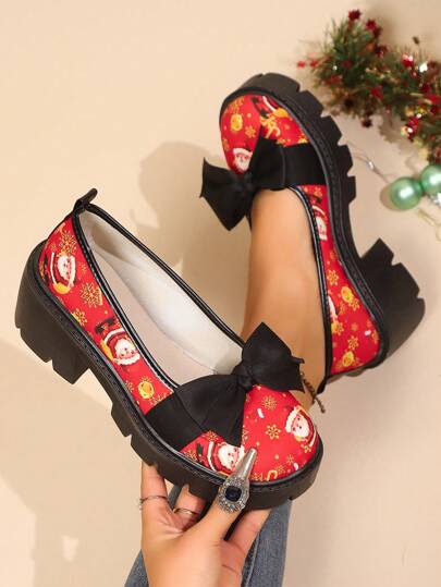 2024 August New Thick Sole Colorful Mini Pumpkin Unique Design Bowknot Decor Valentines