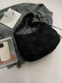 Fashionable Embroidered Large Capacity Versatile Urban Casual Ladies Shoulder Bag