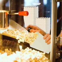 24/12pcs/1pc White Popcorn Boxes, 5.6 X 10.7 X 7.6 Cm Mini Popcorn Boxes For Movie Theater Decor, Disposable Popcorn Containers For Party, One-Time Use Snack Popcorn Bags - Multicolor - View 6