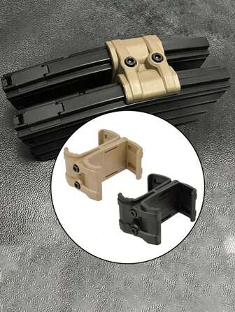 Hunt Accessories Tactical Clip Rifle Dual Parallel Magazine Connector For AK AR15 M4 MP5 Airsoft Mag Parallel Connector Clamp