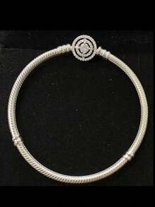 1 pièce Accessoire de mode haut de gamme en cristal pour femmes pour faire soi-même un bracelet de charme. La base convient pour un port quotidien et est un cadeau parfait pour les fêtes et anniversaires.