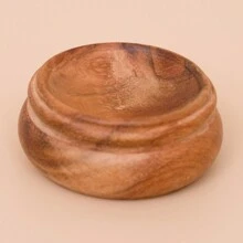 1 Stück vintage einfacher Holzsockel für Kristallkugel - modischer Heimdekoration Glaskugel Kristallkugel Ständer, Heimdekoration, Raumdekoration