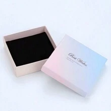1pc 925 Sterling Silver Wave Flash Paper Clip Blade Splicing Necklace Shimmer Flash Hypoallergenic Jewelry