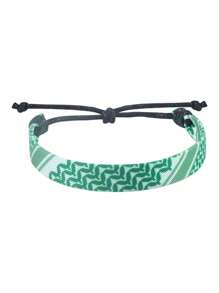 1 pieza Brazalete de tela de moda, brazalete boho trenzado minimalista, unisex, gran regalo